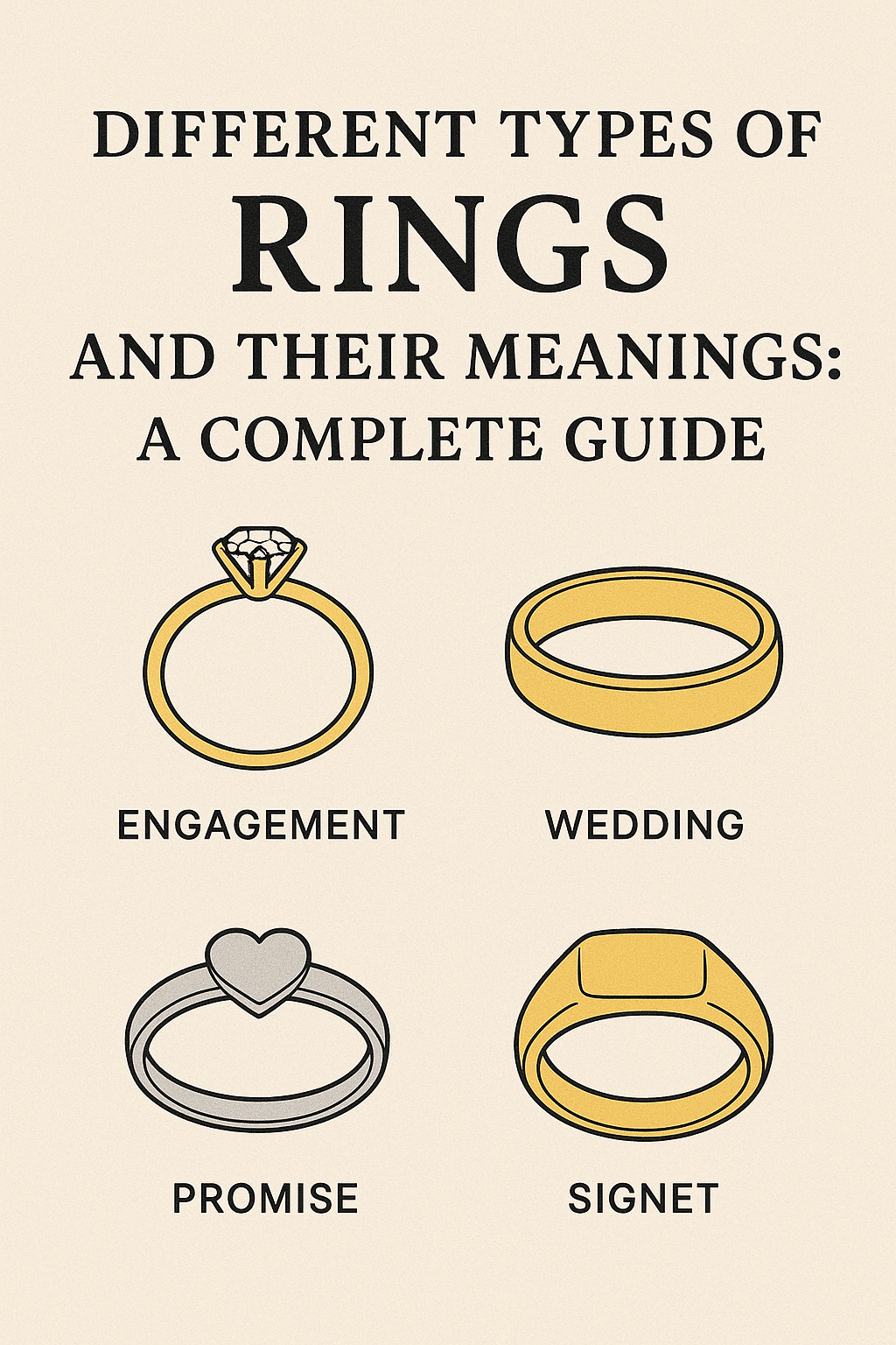 Different Types of Rings and Their Meanings: A Complete Guide